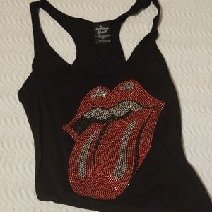 <5 for $20> Rolling Stones Racerback Tank